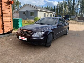 2000 Mercedes-Benz S-Класс 320 Long IV (W220), фиолетовый, 500000 рублей, вид 1