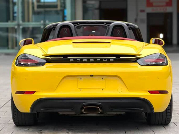 2022 Porsche Boxster IV 718 (982), жёлтый - вид 7