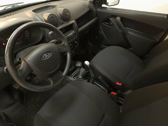 2013 Lada (ВАЗ) Granta I, серебристый - вид 8