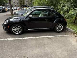 2017 Volkswagen Beetle II (A5), чёрный, 1800000 рублей, вид 4
