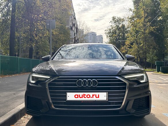 2021 Audi A6 45 TFSI V (C8), серый, 4600000 рублей - вид 2
