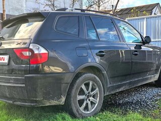 2004 BMW X3 25i I (E83), чёрный, 1200000 рублей, вид 3