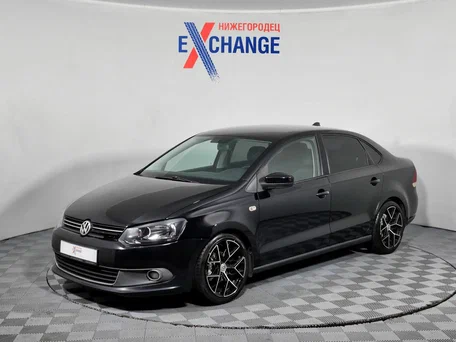 2013 Volkswagen Polo V, чёрный, 679000 рублей, вид 1