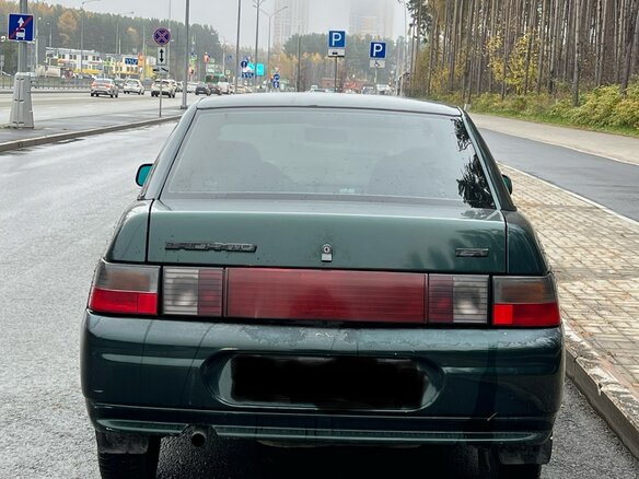 2003 Lada (ВАЗ) 2110, зелёный, 90000 рублей - вид 4