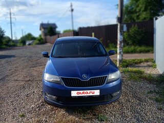 2018 Skoda Rapid I Рестайлинг, синий, 1100000 рублей, вид 1