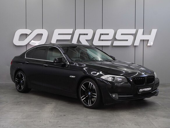 2010 BMW 5 серии 523i VI (F10/F11/F07), чёрный, 1849000 рублей