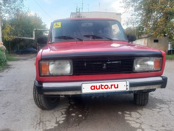 1998 Lada (ВАЗ) 2104 4-speed, красный, 125000 рублей - вид 2
