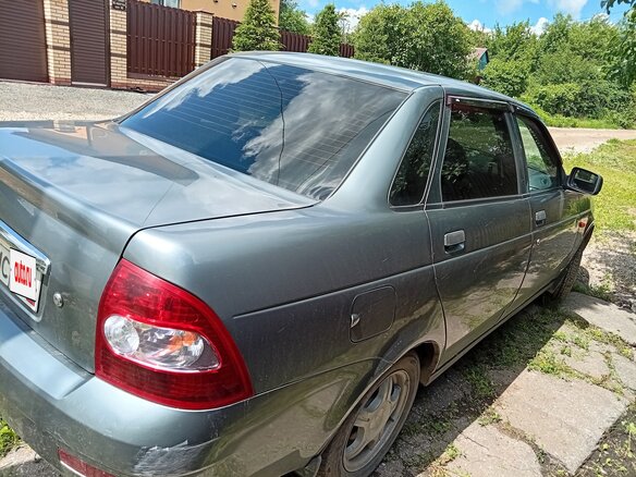 2010 Lada (ВАЗ) Priora I, серый, 345000 рублей - вид 7