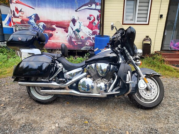 2008 Honda VTX 1300, чёрный, 550000 рублей - вид 5