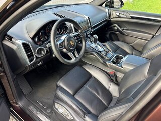 2015 Porsche Cayenne Diesel II Рестайлинг (958), коричневый, 3990000 рублей, вид 3