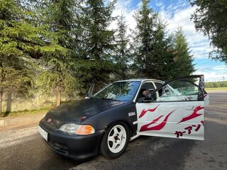 1995 Honda Civic V, белый, 500000 рублей, вид 3
