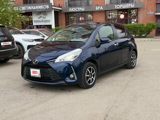 2019 Toyota Vitz III (XP130) Рестайлинг 2, синий, 920000 рублей, вид 2