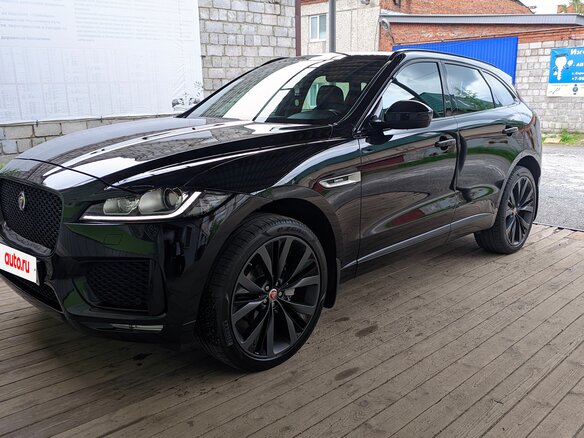 2019 Jaguar F-Pace I, чёрный, 4200000 рублей - вид 5