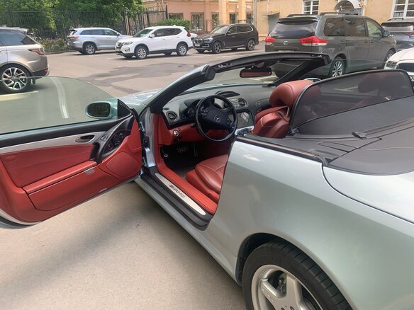 2003 Mercedes-Benz SL-Класс AMG 55 AMG II (R230), серый, 4000000 рублей - вид 16
