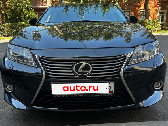 2014 Lexus ES 250 VI, чёрный, 2250000 рублей - вид 1