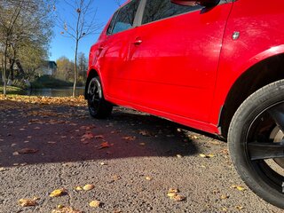 2013 Skoda Fabia II Рестайлинг, красный, 495000 рублей, вид 4