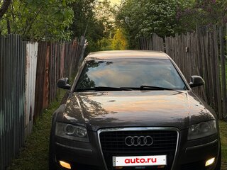 2009 Audi A8 Long II (D3) Рестайлинг 2, серый, 800000 рублей, вид 3