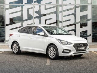 2019 Hyundai Solaris II, белый, 1419000 рублей, вид 1