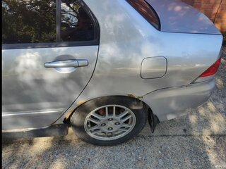 2003 Mitsubishi Lancer IX, серебристый, 350000 рублей, вид 1