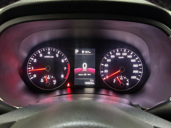 2020 Kia Rio IV Рестайлинг, синий, 1640000 рублей - вид 17