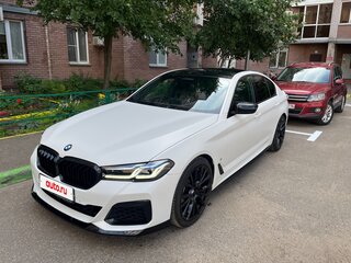 2020 BMW 5 серии 530d xDrive VII (G30/G31/G38) Рестайлинг, белый, 5900000 рублей, вид 1