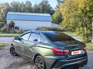 2017 Lada (ВАЗ) Vesta I, зелёный, 750000 рублей, вид 5