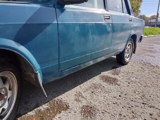2008 Lada (ВАЗ) 2107, синий, 180000 рублей, вид 5