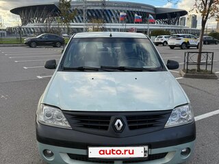 2005 Renault Logan I, зелёный, 310000 рублей, вид 2