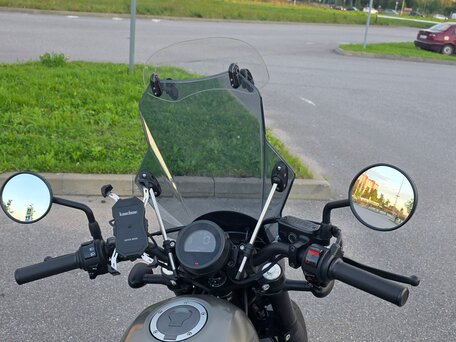 2022 Honda CMX 500 Rebel, серый, 700000 рублей, вид 4