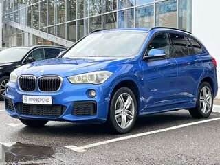 2017 BMW X1 20i xDrive II (F48), синий, 2376000 рублей, вид 1