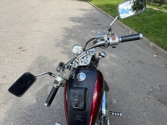 1999 Honda Steed 400, чёрный, 290000 рублей - вид 3