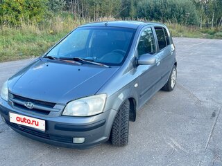 2004 Hyundai Getz I, серый, 410000 рублей, вид 3