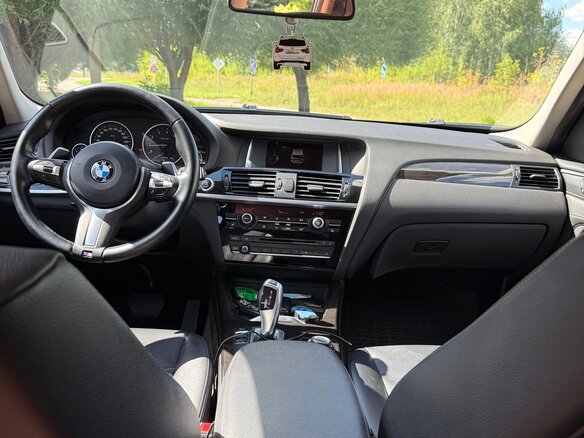 2014 BMW X3 28i xDrive II (F25) Рестайлинг, белый, 1900000 рублей - вид 12