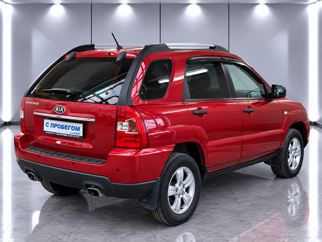 2009 Kia Sportage II Рестайлинг, красный, 720000 рублей, вид 4