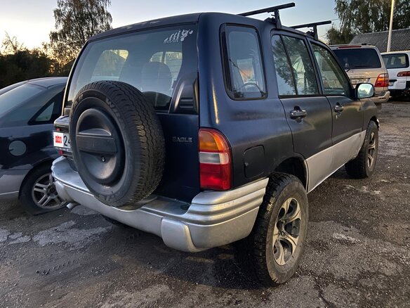 1999 Chevrolet Tracker II, синий, 275000 рублей - вид 4