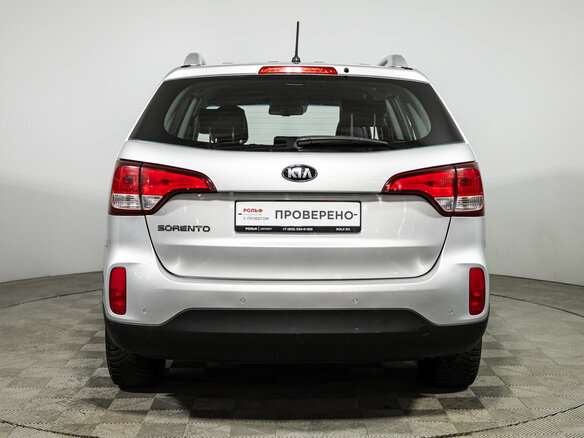 2014 Kia Sorento II Рестайлинг, серебристый, 1619700 рублей - вид 5