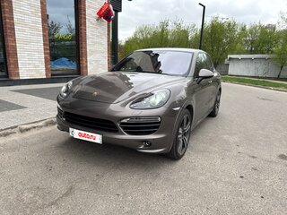 2013 Porsche Cayenne Diesel II (958), коричневый, 3300000 рублей, вид 3
