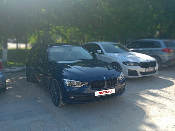 2018 BMW 3 серии 320d xDrive VI (F3x) Рестайлинг, синий, 2660000 рублей - вид 3