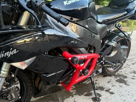 2009 Kawasaki ZX-6R Ninja, чёрный, 630000 рублей, вид 2
