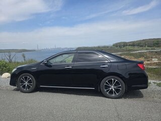 2012 Toyota Camry Japan Market VII (XV50), чёрный, 1630000 рублей, вид 3