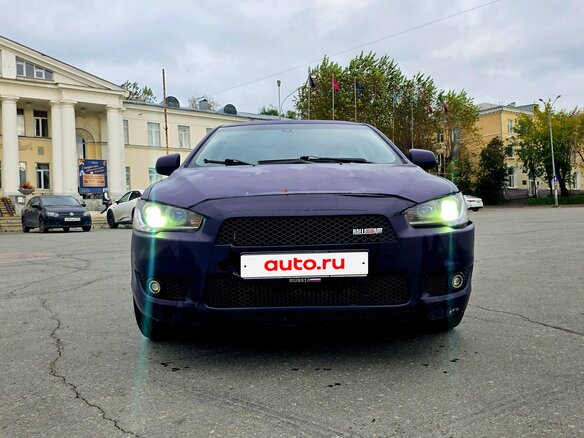 2008 Mitsubishi Lancer X, фиолетовый, 590000 рублей - вид 5
