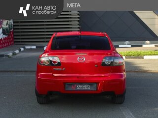 2007 Mazda 3 I (BK) Рестайлинг, красный, 590000 рублей, вид 4