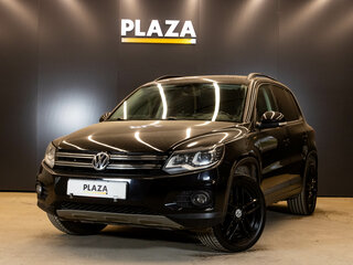 2016 Volkswagen Tiguan I Рестайлинг, чёрный, 1664000 рублей, вид 1