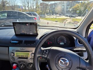 2003 Mazda Demio II (DY), голубой, 370000 рублей, вид 5