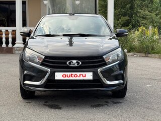 2016 Lada (ВАЗ) Vesta I, чёрный, 550000 рублей, вид 2