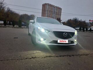 2016 Mazda 6 III (GJ) Рестайлинг, белый, 1370000 рублей, вид 2