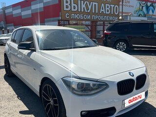 2013 BMW 1 серии 118i II (F20/F21), белый, 1395000 рублей, вид 5