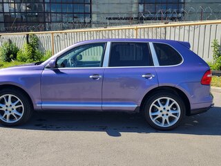 2008 Porsche Cayenne I Рестайлинг (957), фиолетовый, 1900000 рублей, вид 5