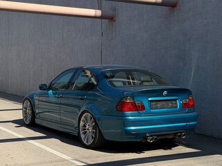 2002 BMW 3 серии 318i IV (E46) Рестайлинг, синий, 1300000 рублей, вид 4