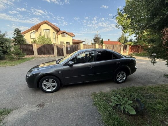2005 Mazda 6 I (GG) Рестайлинг, серый, 450000 рублей - вид 7